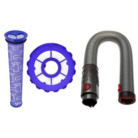 DC40 Replacement Hose + DC 40 Filter Kit Compatible with Dyson DC40 Upright Vacuum Cleaners.