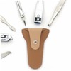 Baluue Nail Scissor Cuticle Scissors Pouch Holder for Nail Care