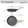 CAROTE Non Stick Frying Pans,Nonstick Granite Fry Pan Egg Pan