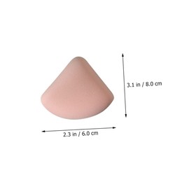FRCOLOR Tool 6pcs Lady Makeup Powder Wet Dry Fan-shaped Pva Material Easy to Use