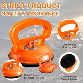 DEZEU 3-Pack Car Dent Puller Kit - Strong Suction for Easy Repair
