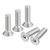 QUARKZMAN Pack of 25 #8-32x5/8 Inch Flat Countersunk Socket Cap