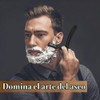 100 BLADES + Facón Professional Classic Straight Edge Barber Razor
