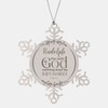 Inspirational Rudolph Christmas Ornament Engraved Snowflake for Colleague Coworker Family,