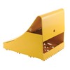 Vestil FAB-11 Formed Steel Wheel Chock, 8" Width, 9" Height,