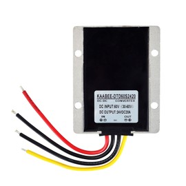 DC 36V 48V to 24V Step Down Converter DC-DC Voltage Regulator Input(30V-60V) Buck Reducer Power Supply Waterproof Module Transformer for GolfCart (20A-480W)