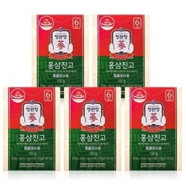 CheongKwanJang CheongKwanJang Red Ginseng Jingo 100g x 5 boxes WYS / 정관장 정관장 홍삼진고 100g x 5박스 WYS