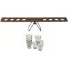 Silver One Seesaw Shot Drinking Party Game Champions Court Game