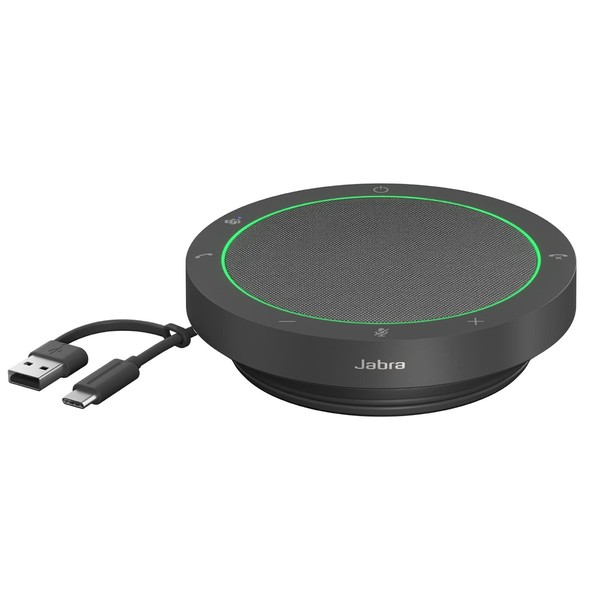Jabra Speak2 40 Speakerphone, Conference Microphone Speaker, Latest Noise Cancelling,