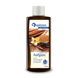 Spitzner Sauna Infusion Vanilla Cinnamon Sensual 190 ml - Wellness Sauna for Home, Sensual Sauna Fragrance for Warmth and Security, Natural Sauna Concentrate