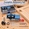 35mm Concealed Hinge Drill Bit Set for Cabinet Installation –