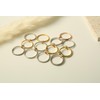 HOLINSE HOLINSE Stackable Rings for Women, Multicolored Connected Ring Set,