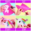 Creative Kids Felt Sewing Kit - Craft 15+ Characters -
