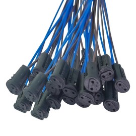 BuxiuGK Pack of 20 G4 Lamp Holders 20 cm G4 Base Lamp Holder with Plastic Holder for G4 Lamps Home Supplies