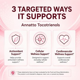 Annatto Tocotrienols Delta + Gamma Formula for Antioxidant Wellness Support