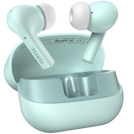TOZO Wireless Earbuds 10mm Drivers Ai Call Noise Cancellation in-Ear Headphones