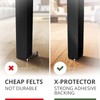 X-Protector Premium Felt Furniture Pads - 20 PCS 6 x