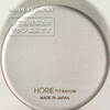 HORIE Titanium Double Wall Tumbler, White Birch Premium Silver
