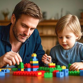 3 otters Building Blocks for Kids, Classic Construction Toy Set, Creative Compatible with Major Brands for Boys and Girls,1000 PCS