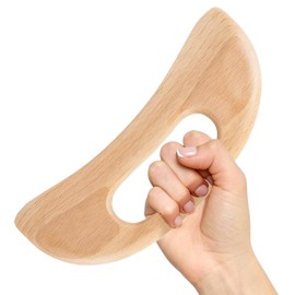 Wooden Large Body Gua Sha Massager Tool Therapy Massage Tools Versatile Full Body Gua Sha for Neck, Back, Leg, Lymphatic Drainage Muscle Relaxation & Tension Relief for Women and Men