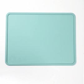 SAMZAREULO Silicone Toddler Placemat, Baby Placemats for Kids, Reusable Children’s Dining Food Mat