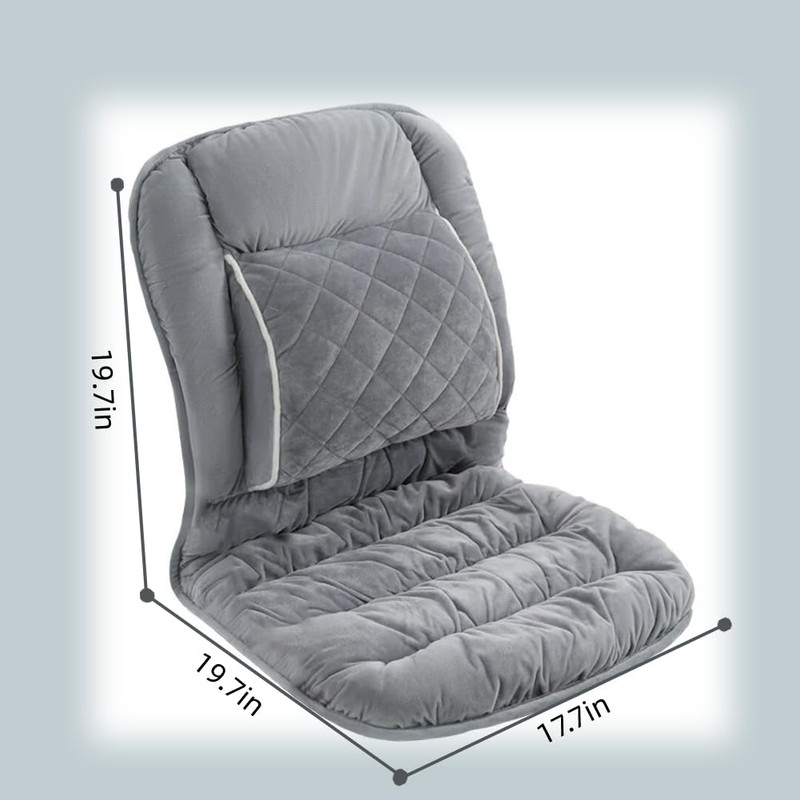 Gujuja Office Chair Cushion Soft Seat Pad with Backrest Upgraded