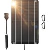 6W Mini USB Solar Panel, IP67 Waterproof Single Crystal Module