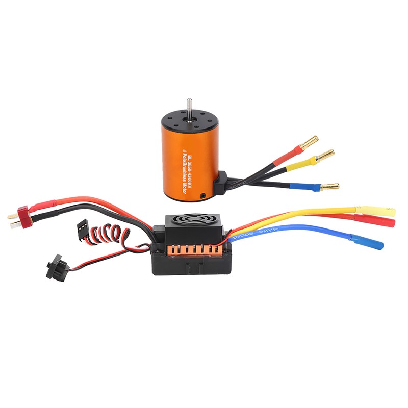 3650 4300KV Brushless Motor 60A ESC Upgrade Parts Accessory for