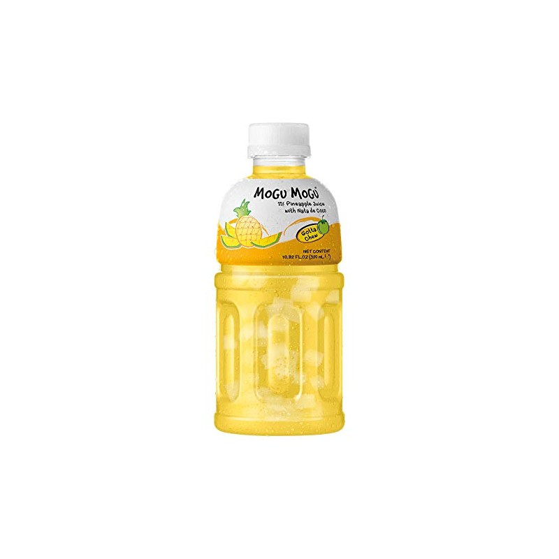 Mogu Mogu Fruit Juice with Nata De Coco, 10.82 Fl