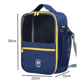 Portable Shoe Bag, Travel Shoe Bag, Golf Shoe Bag, Waterproof Shoe Bag Organiser, Used for Travel Storage, Dustproof Storage, Suitcase, Trolley Case, Hanging Bag, darkblue, Unisex