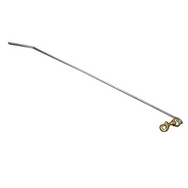 JCS 36" Steel Lobster Tickle Stick with Bolt Snap Clip – Corrosion-Resistant, Lightweight, 36" Length