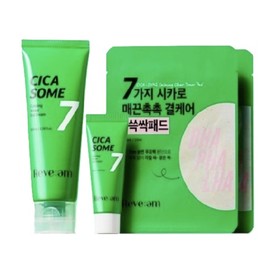 Live M Cicazom Calming Water Gel Cream Special 100ml+20ml+4 pads / 리브엠 시카좀 카밍 워터 젤 크림 기획 100ml+20ml+패드4매