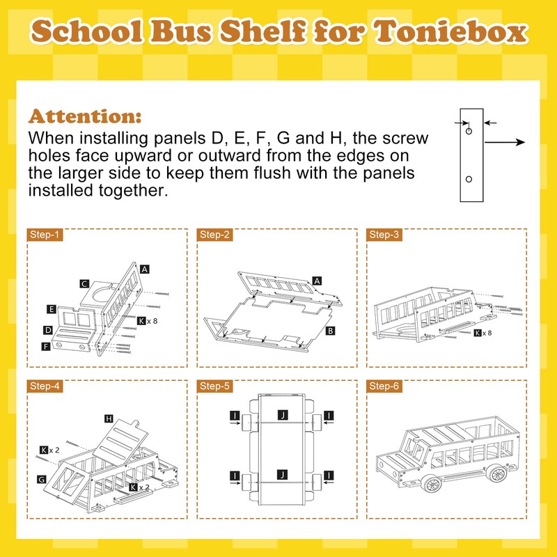 Taladad Upgrade Shelf for Toniebox 2 and Toniebox 1 Tonie