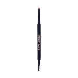 Revolution Precise Brow Pencil, Auburn, 0.05g | Dual-Sided, Ultra-Fine Pencil Tool, Includes Spoolie Brush, Vegan & Cruelty-Free