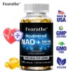 NAD+ Boost is rich in resveratrol, a dietary supplement that improves cell vitality, promotes cell recovery, enhances energy and concentration, 2 pieces, 60 servings / NAD+ Boost는 레스베라트롤이 풍부하여 세포활력개선 세포회복촉진 에너지와 집중력강화 식이보충제, 2개, 60회분