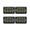 COWONE 60W 4X6 inch Rectangular LED Headlights for H4651 H4652
