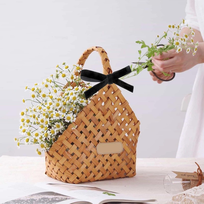 2.5cm Black Velvet Ribbon, 10 Yards Single Sided Vintage Velvet