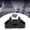 F Fityle Hanging Car Headrest Organizer with Tissue Box and