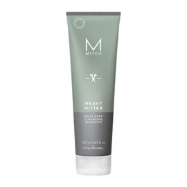 MITCH by Paul Mitchell Heavy Hitter Shampoo de Limpieza Profunda de Uso Diario para Hombre, Para Todo Tipo de Cabello, 250 ml