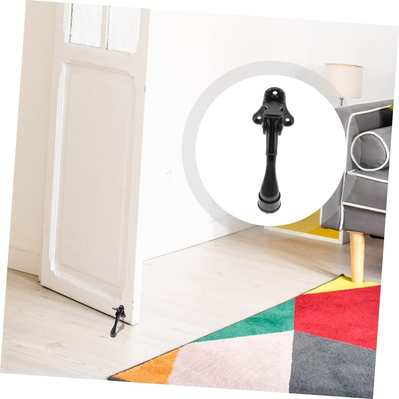 CAXUSD Heavy Duty Adjustable Door Stopper Foot-Operated Kickdown Door Holder
