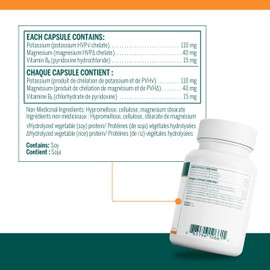 Genestra Brands Genestra Brands - KMG Plus - Magnesium, Potassium, and Vitamin B6 Formula - 60 Vegetable Capsules