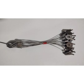 Southern Snares 12 WOLF FANG EARTH ANCHOR'S 15" 3/32 HEAVY DUTY TRAPPING WOLF FANG EARTH ANCHORS