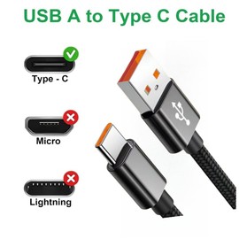 Xrlszeph Rechargeable Electric Can Opener USB-C Cable | Compatible with Kitchen Mama/EASYVAVA/CEVING/BeEcone Store Openers