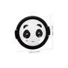 Tofficu 2pcs Panda Design Camera Lens Cap Textured Grip Protective