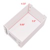 Snap-N-Store Index Card Holder Storage Box - Collapsible Organizer Box