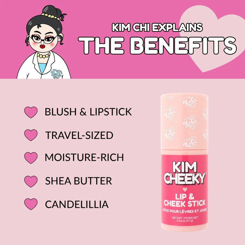 Rubor En Barra Para Mejillas Y Labios Kimcheeky Kimchi Chic