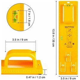 WEISIPU Frame Hanger Picture Wall Hanging Easy Tool Photo Hanging Kit Level Ruler Decor