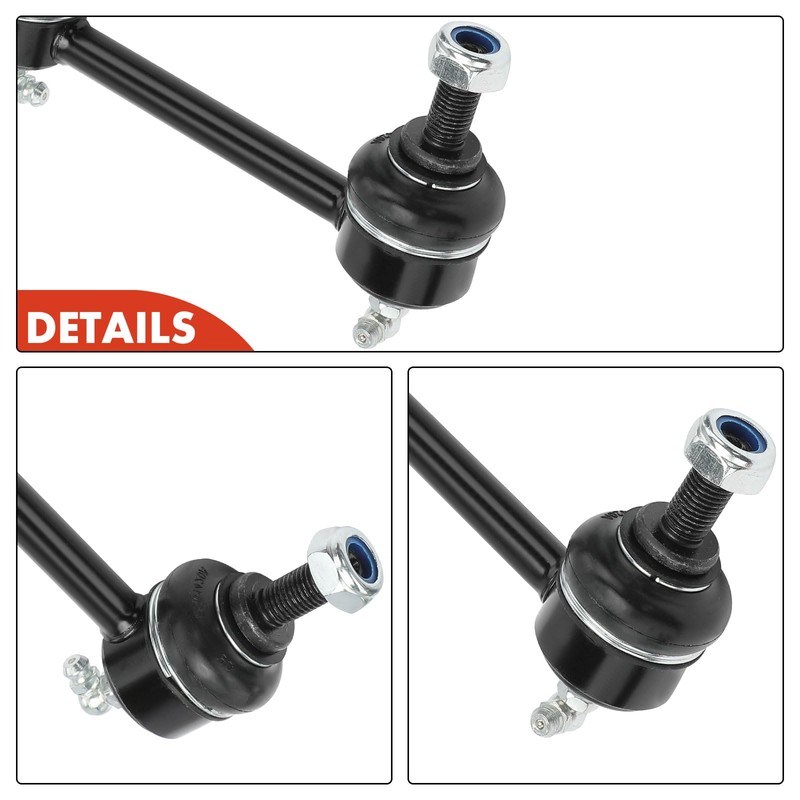 Frankberg 2 x Stabiliser Link Rod Rear Axle Compatible with