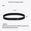 3 Pack AC-0815 Air Compressor Belt, Fits Models CF2600, D55141,