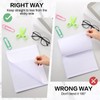 Sinload 2 Pads 100 Sheets Large White Lined Sticky Notes